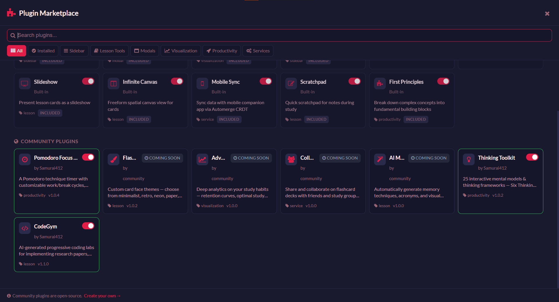 Plugin Marketplace