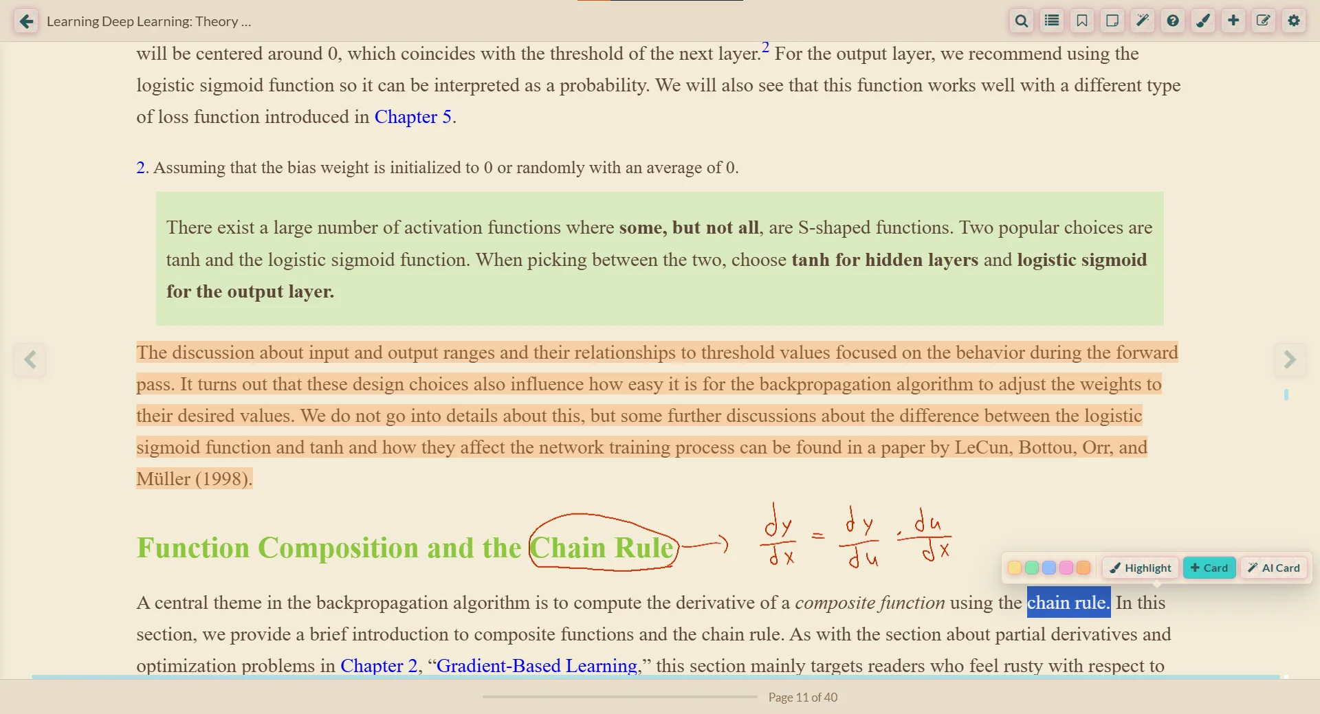 PDF and EPUB Reader View